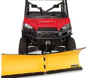 snow problem conquer winter with a snow plow from moose utility division, Moose also offers the V Plow system recommended for any ATV or UTV 700 cc and up