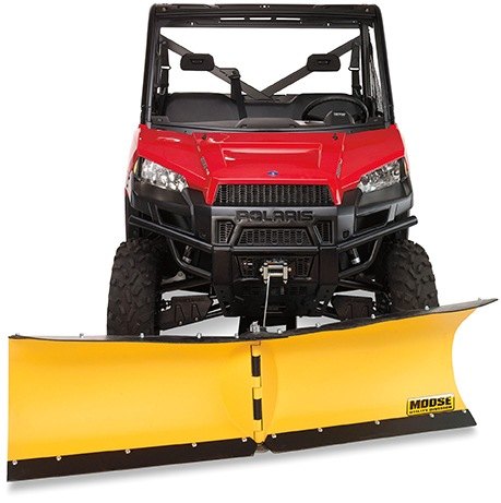 snow problem conquer winter with a snow plow from moose utility division, Moose also offers the V Plow system recommended for any ATV or UTV 700 cc and up