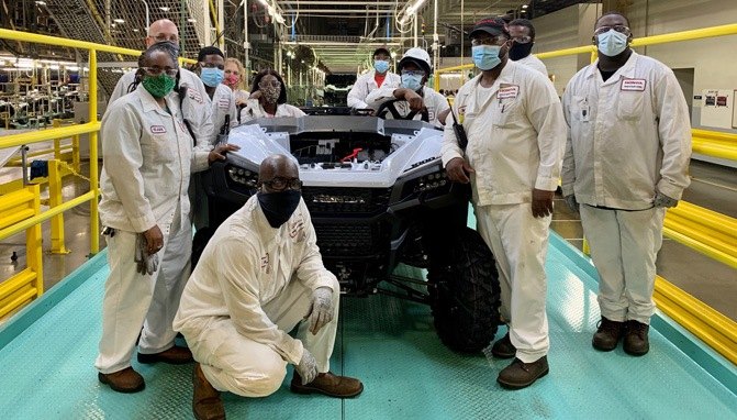 honda south carolina produces 300 000th side by side