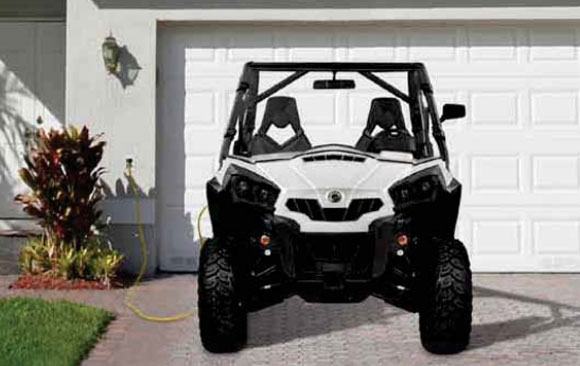 brp can am on the future of electric atvs and utvs, Can Am Commander Electric Plugged In