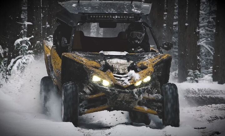 how to drive a utv in the snow, UTV Snow