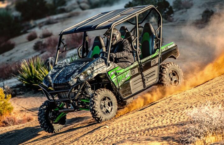 2021 kawasaki teryx s le and teryx4 s le preview, 2021 Kawasaki Teryx4 S LE Loaded