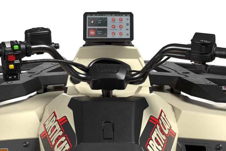 2022 arctic cat alterra 600 eps unveiled, Garmin Tread Arctic Cat Alterra 600