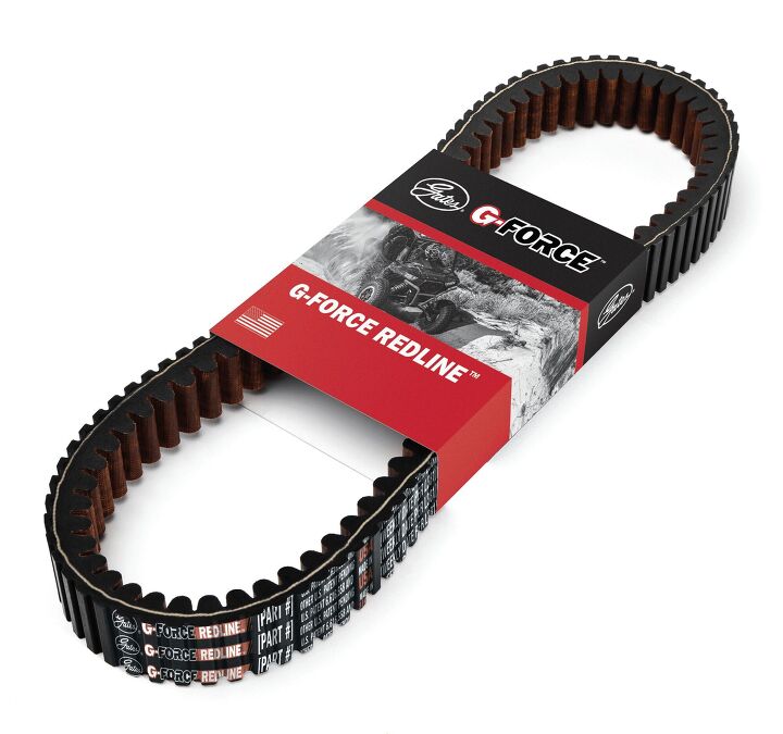 how to choose the right cvt belt for your utv, The Gates G Force RedLine series of CVT belts