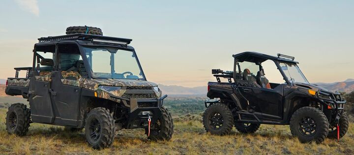 2022 polaris atv and utv lineup preview, Rhino Rack