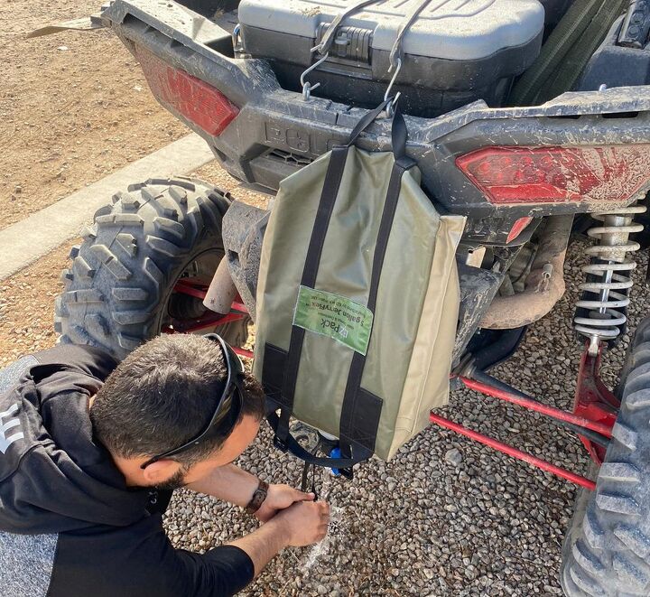 the ezpack jerryflex is the easiest way to take water with you, EZPack JerryFlex ATV