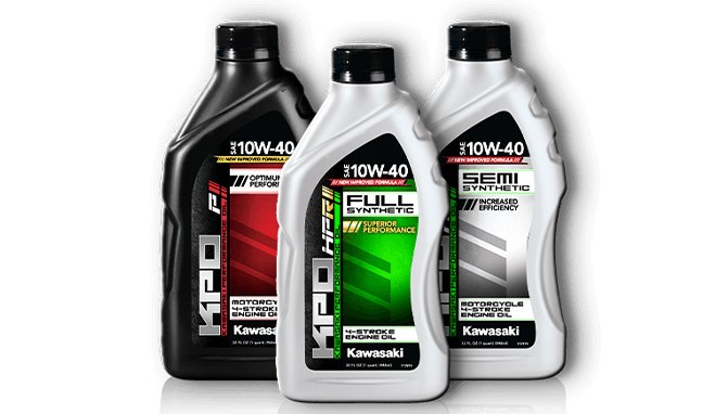 Kawasaki Introduces New Line of Performance Oils