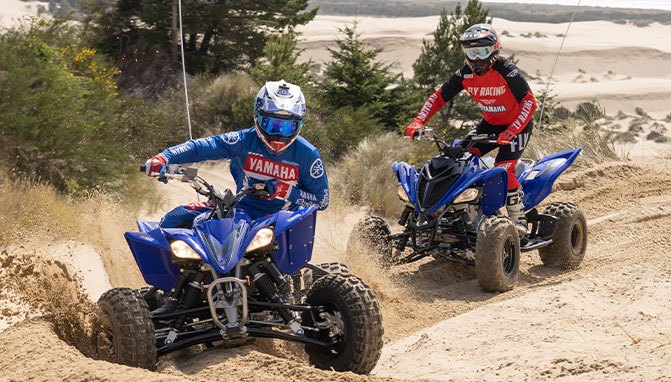 Yamaha Sport ATV Shootout: YFZ450R Vs. Raptor 700R