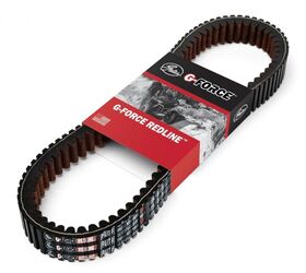 why atv belts fail and how you can prevent it, The Gates G Force RedLine series of CVT belts