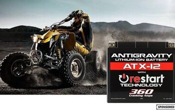 Antigravity's RE-START Lithium ATV Batteries Can Actually Jump-Start Themselves