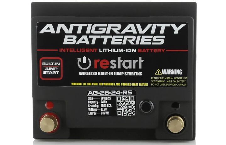 antigravity s re start lithium atv batteries can actually jump start themselves, Antigravity Batteries Re Start