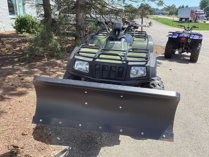 very low miles used around the yard kfi 2500 pound winch kfi poly plow ifs