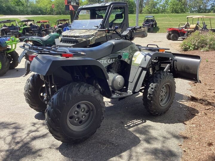 very low miles used around the yard kfi 2500 pound winch kfi poly plow ifs