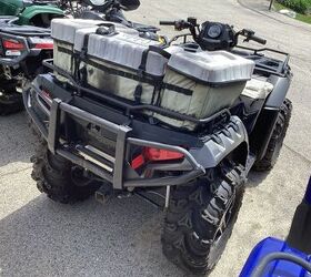 1 owner 3073 miles power steering polaris 3500lb winch big bumpers led light