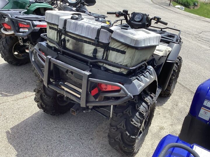 1 owner 3073 miles power steering polaris 3500lb winch big bumpers led light