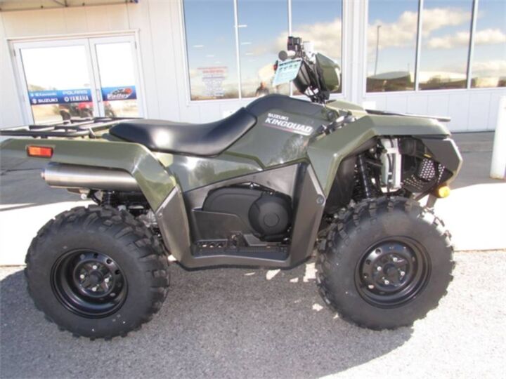 new 2022 suzuki recreation utility kingquad 750axi