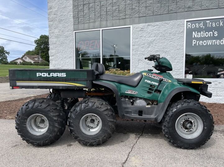 only 272 miles dump box automatic 500cc 4 stroke motor hitch 6x6 and more