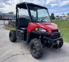only 85 miles polaris 3500lb winch with synthetic rope roof windshield rear