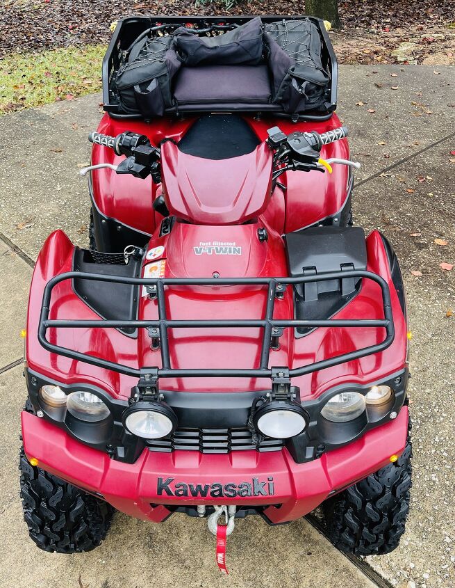 2009 kawasaki brute force kvf750d9f 750cc v twin 4wd quad