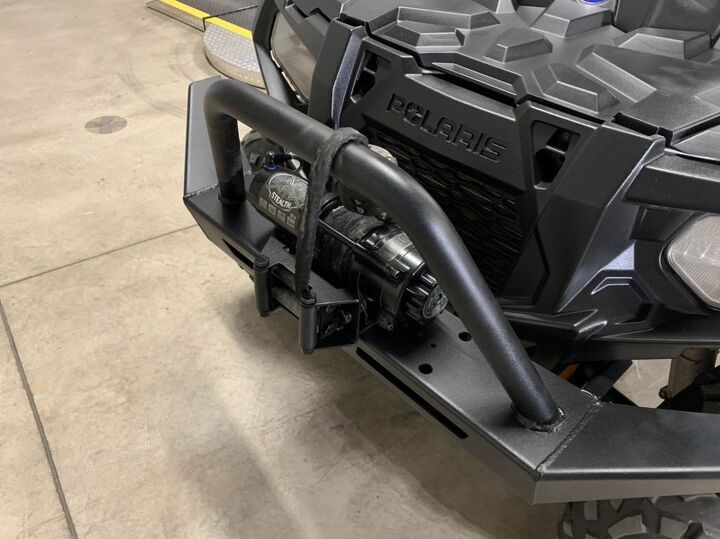 low miles big bumper 2500lb winch roof front led lightbar polaris rear