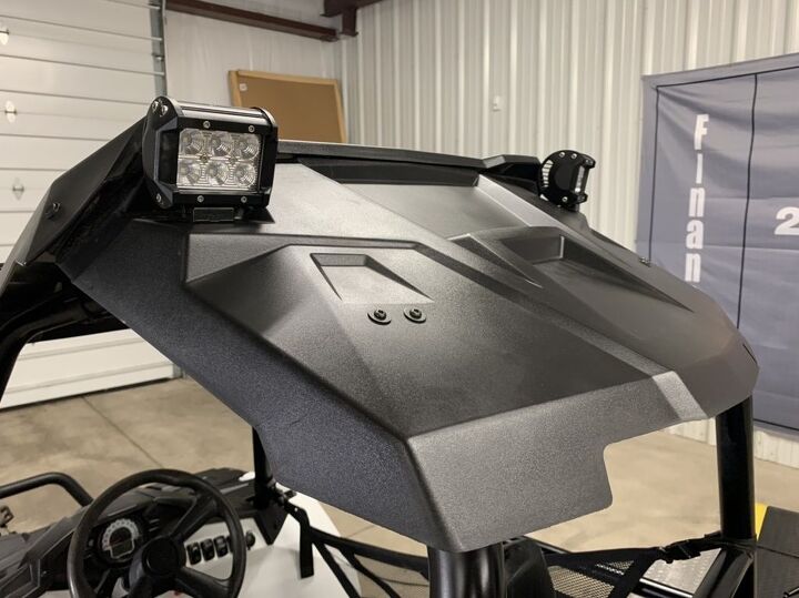 low miles big bumper 2500lb winch roof front led lightbar polaris rear