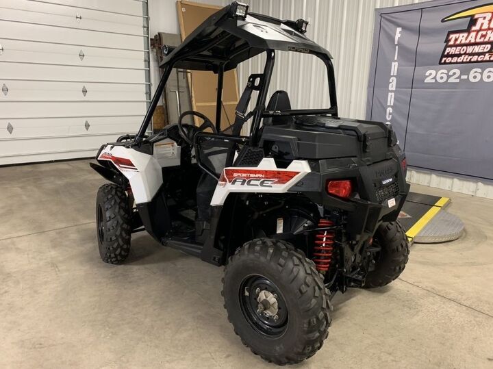 low miles big bumper 2500lb winch roof front led lightbar polaris rear