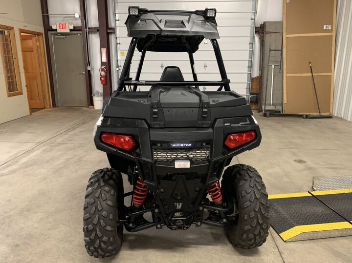 low miles big bumper 2500lb winch roof front led lightbar polaris rear