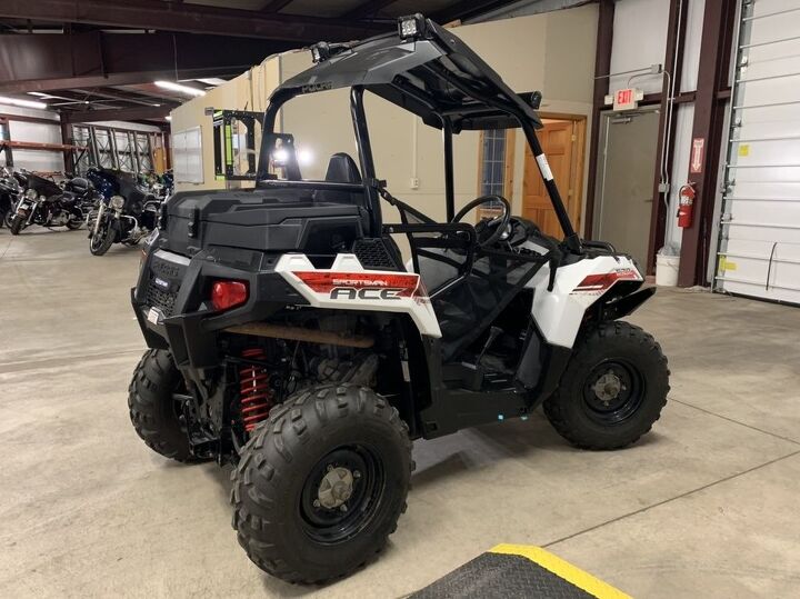 low miles big bumper 2500lb winch roof front led lightbar polaris rear