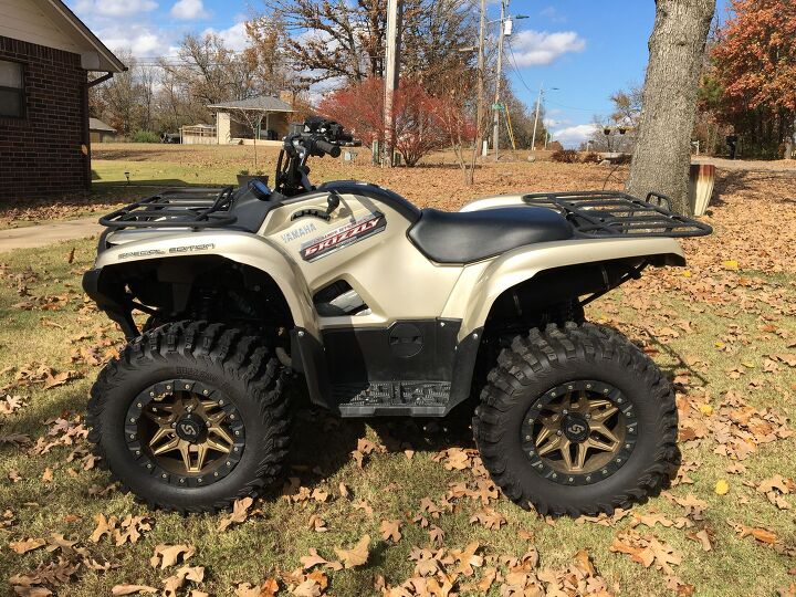 2012 yamaha 700 grizzly special edition
