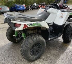 electric start reverse auto white racks 2016 arctic cat alterra 700