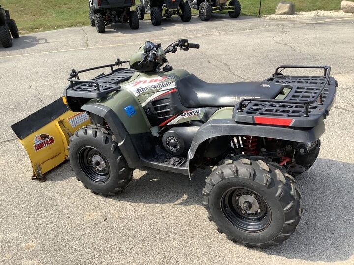 50 plow 1500lb warn winch rack extensions automatic 4x4 independent rear