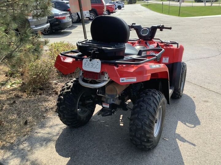 low miles 4x4 automatic independent rear suspension 2 up atv clean