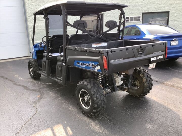 power steering 4500lb polaris winch roof half shield 800cc fuel injected