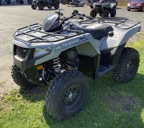 4x4 gray used 1 mile racks 2019 arctic cat alterra 700ride