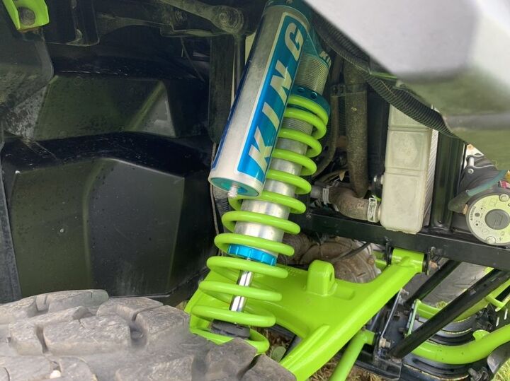 power steering 4000 pound warn winch king reservoir shocks dump box big