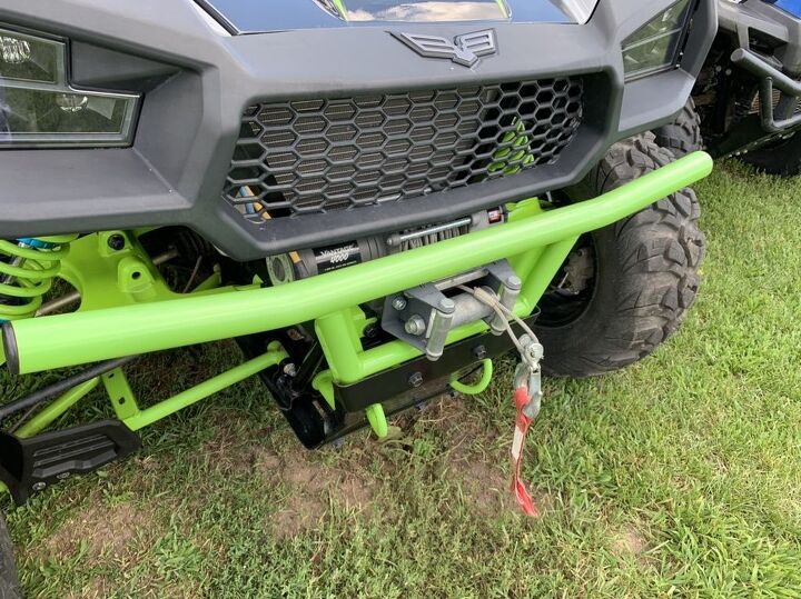 power steering 4000 pound warn winch king reservoir shocks dump box big