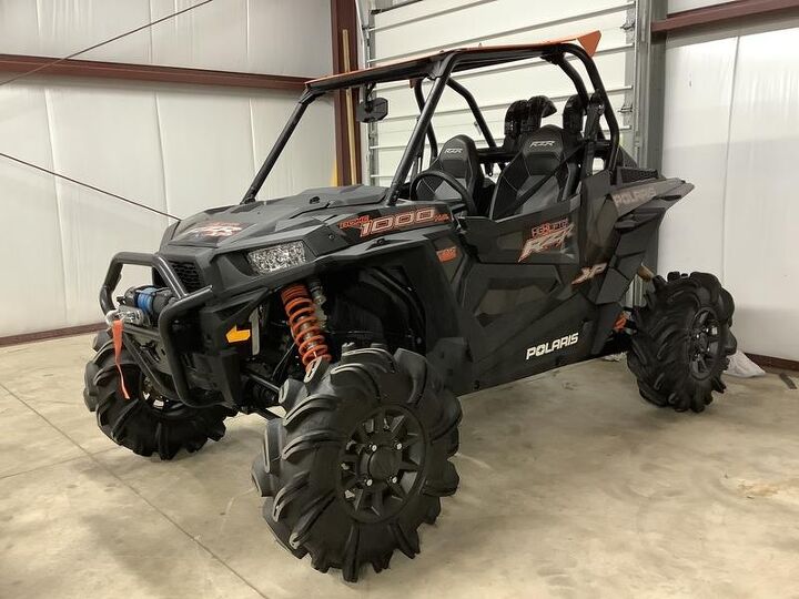 only 212 miles power steering 4500lb polaris winch big bumper roof full