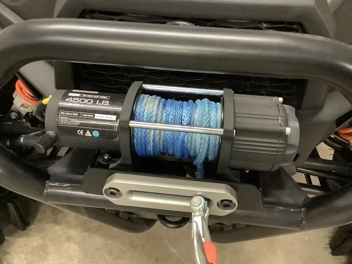 only 212 miles power steering 4500lb polaris winch big bumper roof full