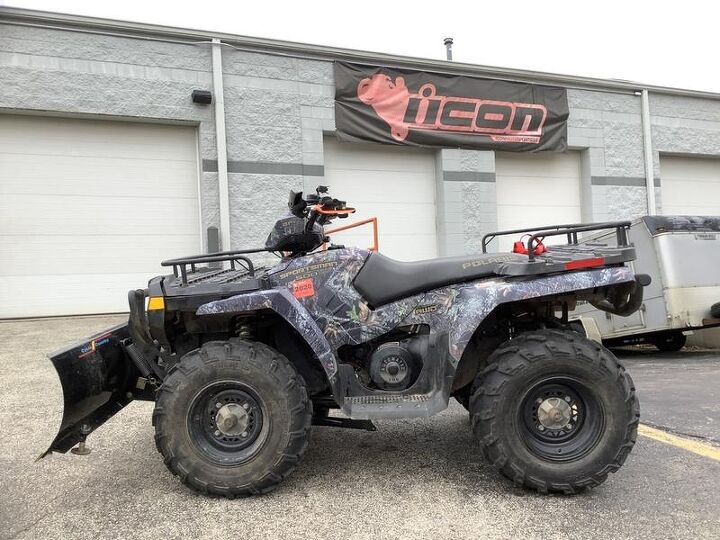 polaris winch 60 cycle country plow hand guards big bumpers efi heated grips