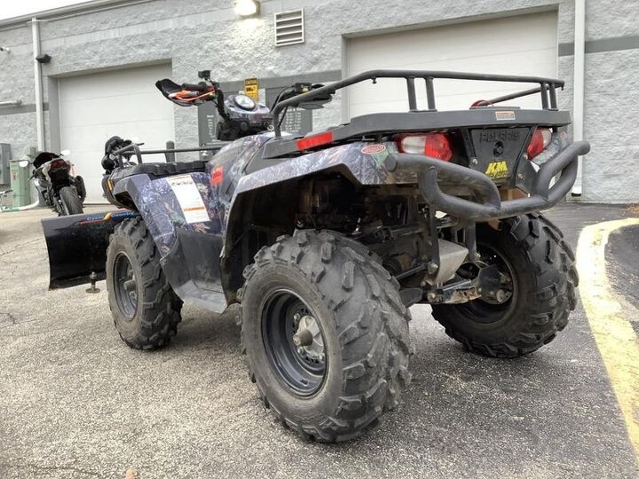 polaris winch 60 cycle country plow hand guards big bumpers efi heated grips