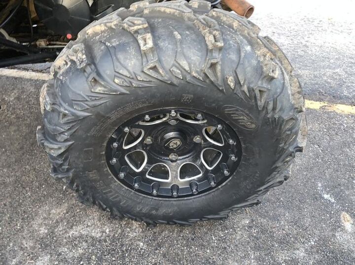 limited edition only 264 miles aftermarket pro armor wheels itp tires 4500lb