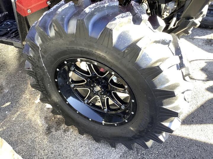 only 266 miles sti alloy wheels interforce tires quad boss backrest passenger