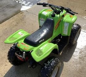 2 stroke automatic electric start youth atv