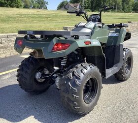 only 57 miles automatic 2x4 racks reverse clean atv give us a call