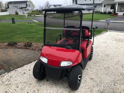 2015 Ez-go Rxv Golf Cart With Rear Seat