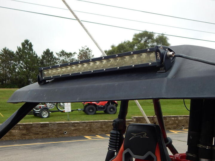 roof with audio led lightbar half shield big bumpers elka shocks power