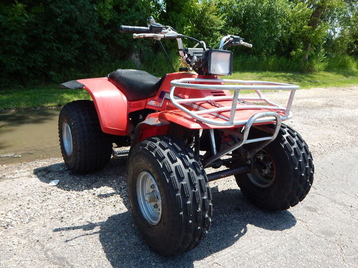 front rack reverse electric start 4 stroke little quad runs and drives great