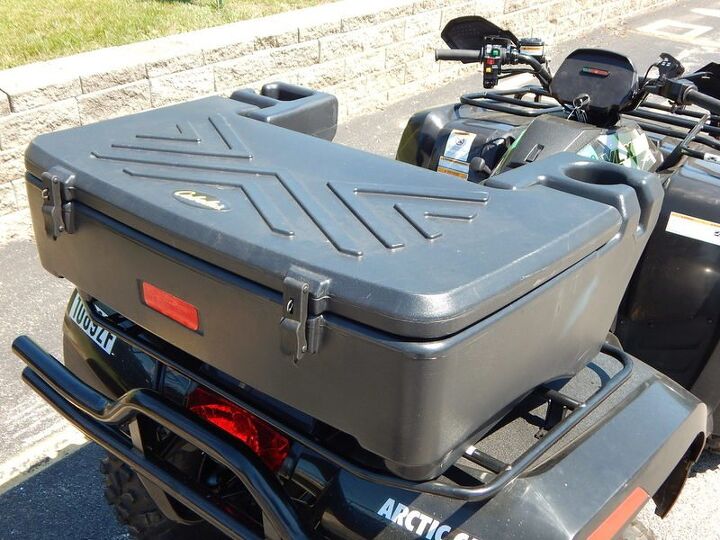 3000lb warn winch hand guards rear storage box efi automatic independent rear