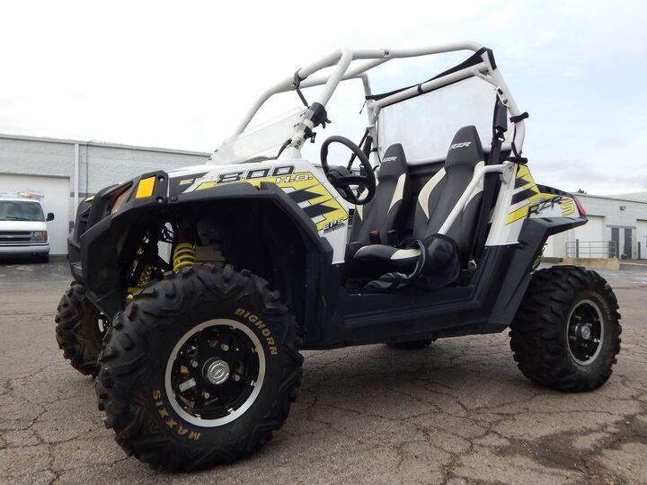 power steering half windshield soft top soft rear window fox podium shocks