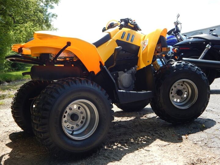 stock automatic reverse 4 stroke hop on 2015 can am ds 90there s no